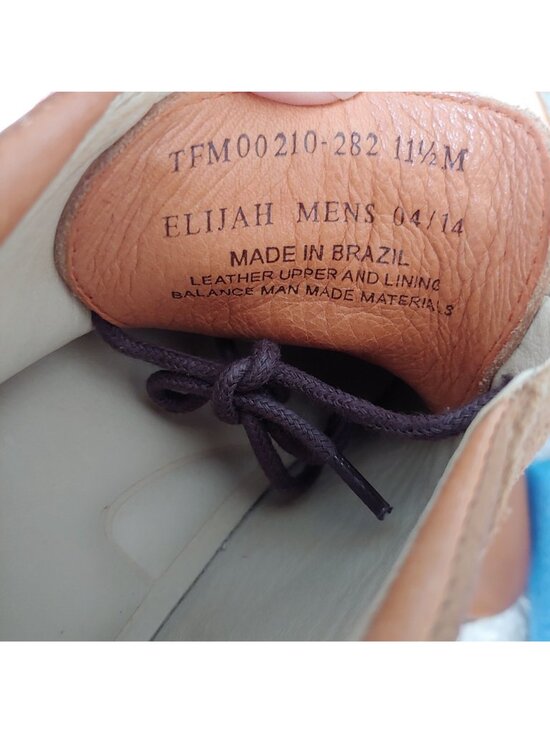 Tommy Bahama Elijah Two Tone Chukka Boots Leather Suede Smart Casual Lace 11.5 main image 4